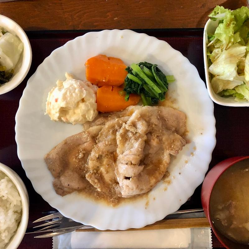 生姜焼き定食(シネマカフェ （Cinema Cafe）)