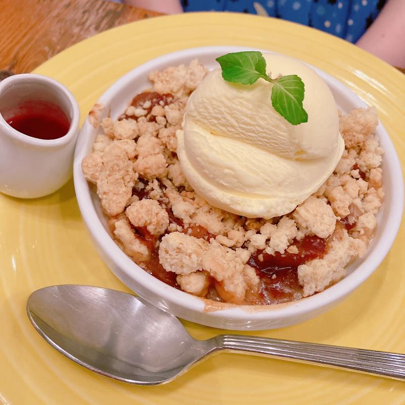 アップルコブラー カスタードクリーム(GRANNY SMITH APPLE PIE & COFFEE 銀座店)