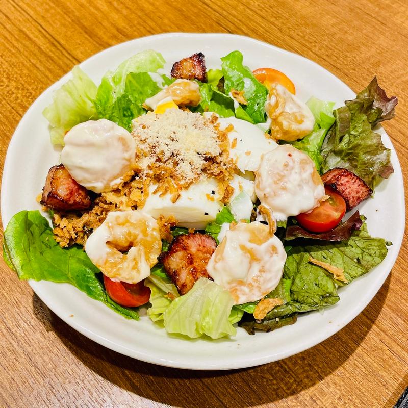 ガーリックシュリンプサラダ　小(ぼてぢゅう 池袋東武店)