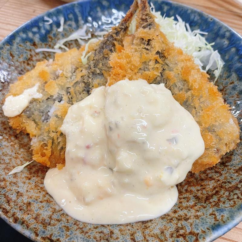 アジフライ(尾道大衆食堂せと)