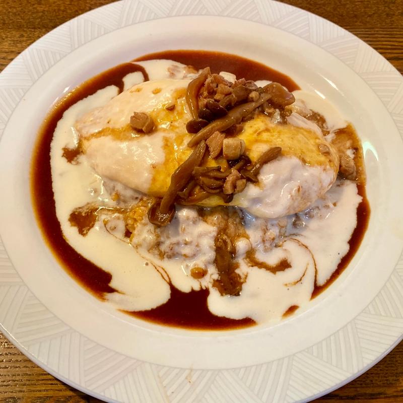 なか風オムライス(キッチン・カフェ なか)