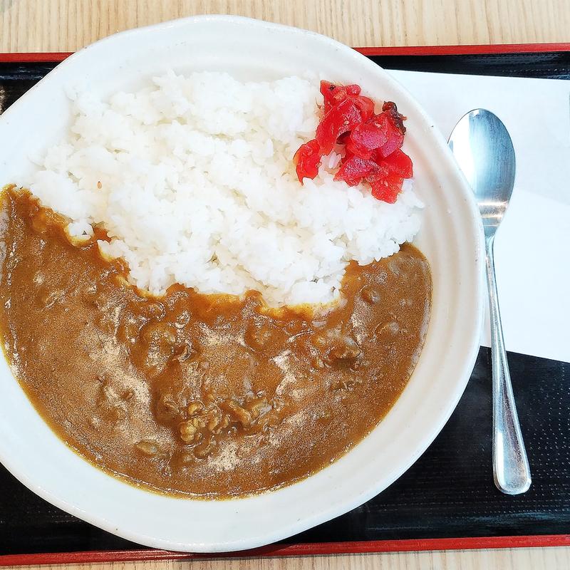カレーライス(笹うどん)