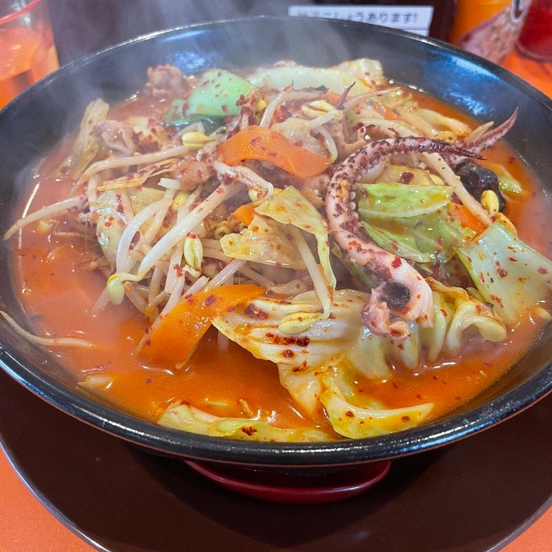 韓国チゲちゃんぽん(担々麺こころ家)