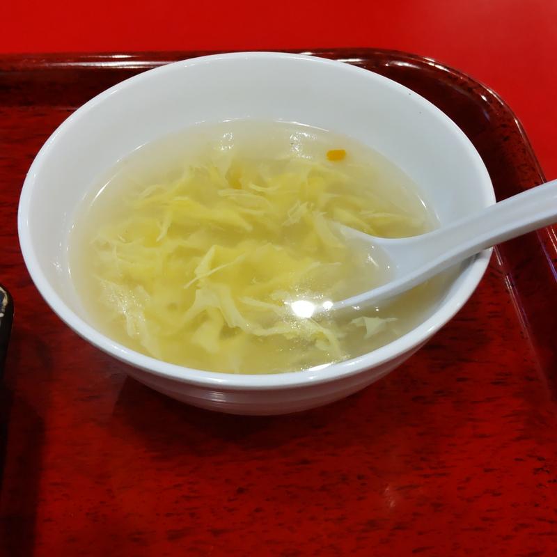 チャーハンスープ(中華食堂 一番館 新大久保店)