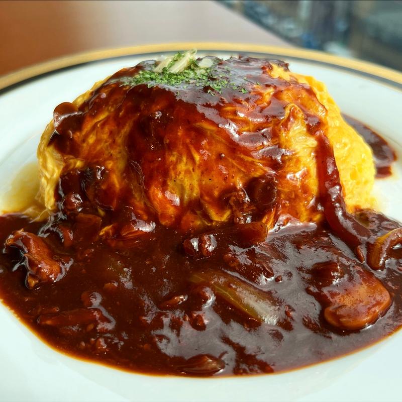 プレミアム早矢仕オムライス(M&C Café 丸の内店)