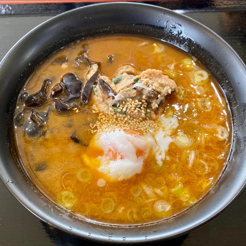 納豆汁ラーメン(和台所 花 )