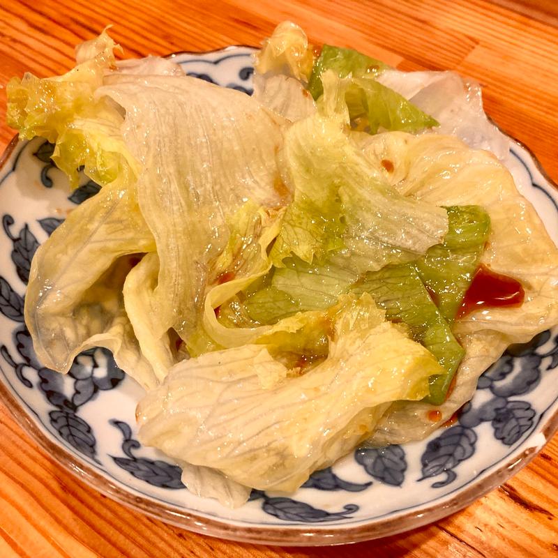 レタス炒め(いなせや )