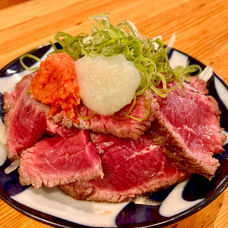 国産牛　牛たたき(いなせや )