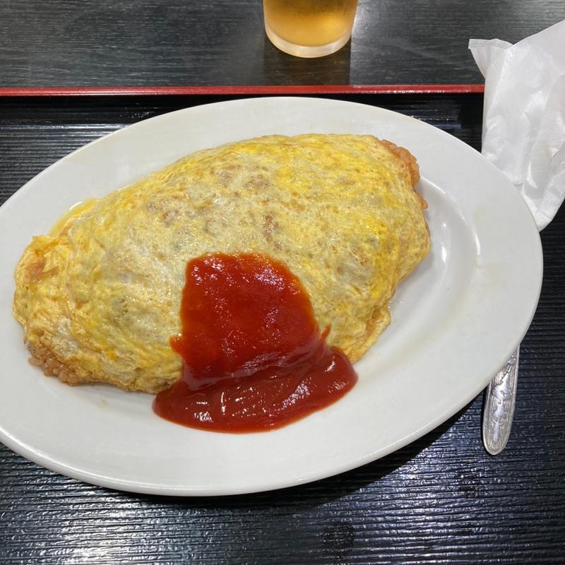 オムライス(かどや食堂)