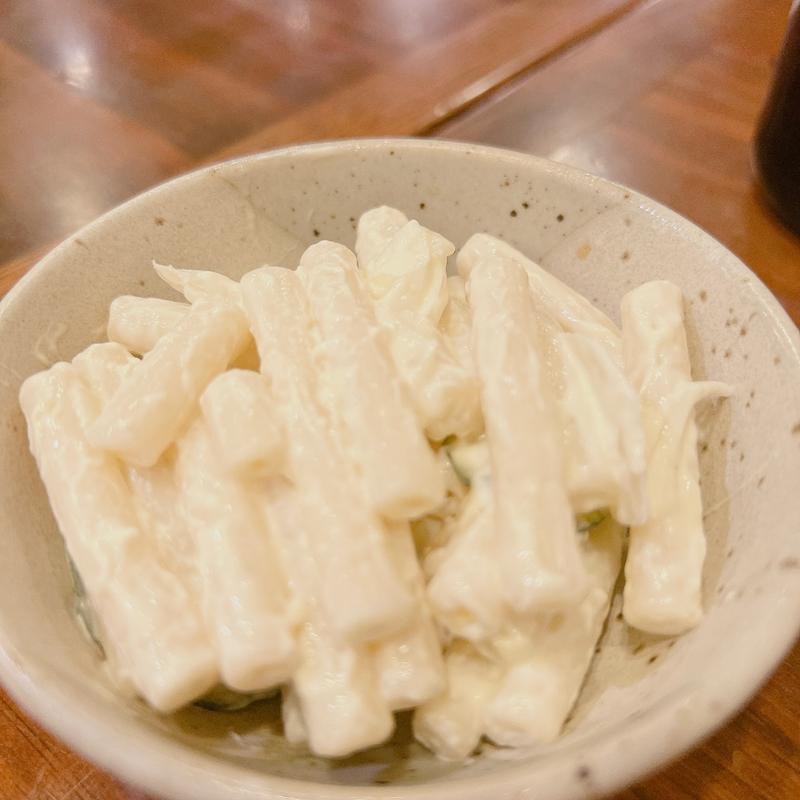 マカロニサラダ(備長扇屋 世田谷梅丘店（びんちょうおうぎや）)