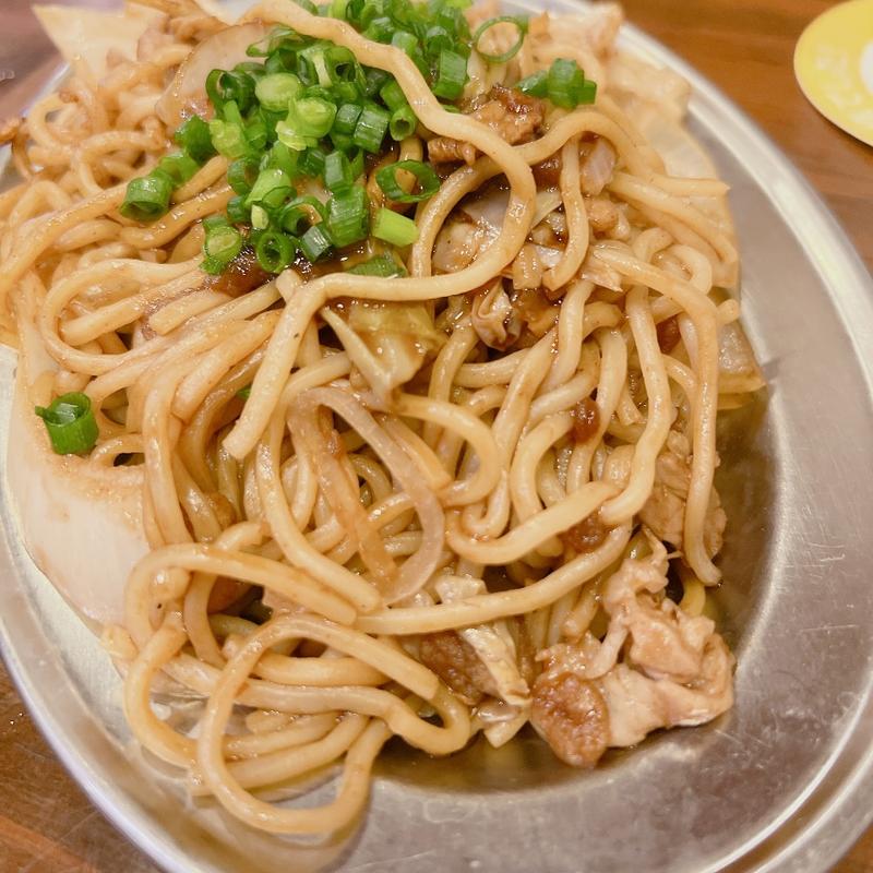 ソース焼きそば(備長扇屋 世田谷梅丘店（びんちょうおうぎや）)