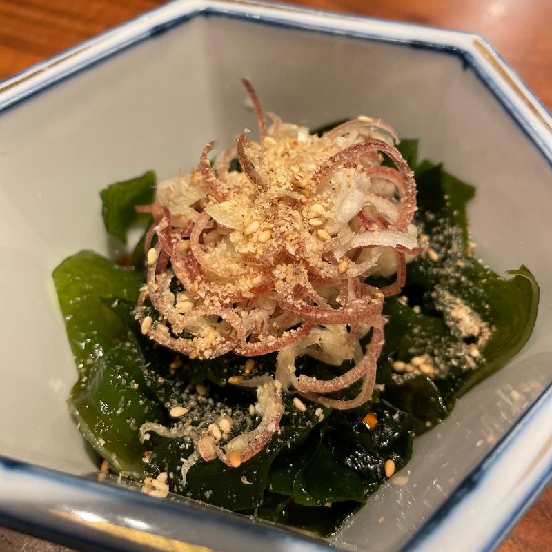 わかめみょうが酢(もつ鍋一慶 JRJP博多ビル店 )