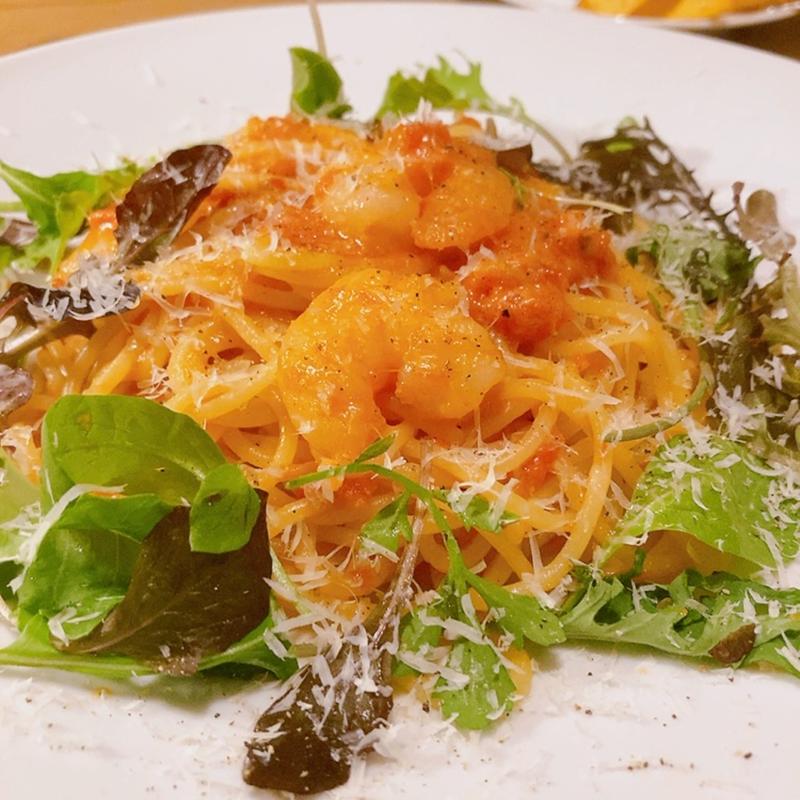 濃厚！海老のトマトクリーム(goodspoon シミントひろしま店)