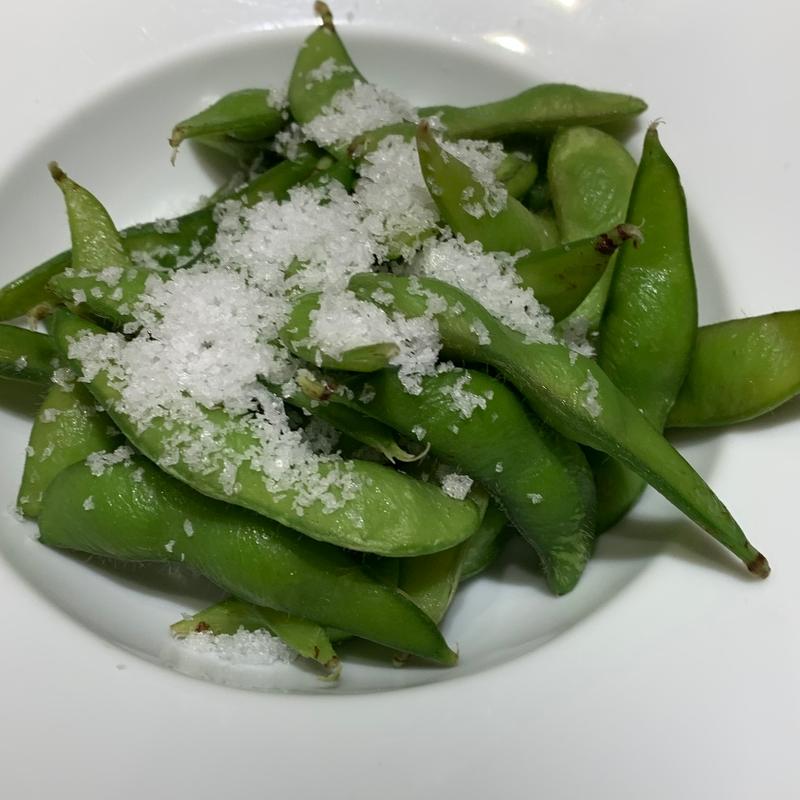 塩茹で枝豆(跳魚 品川店)