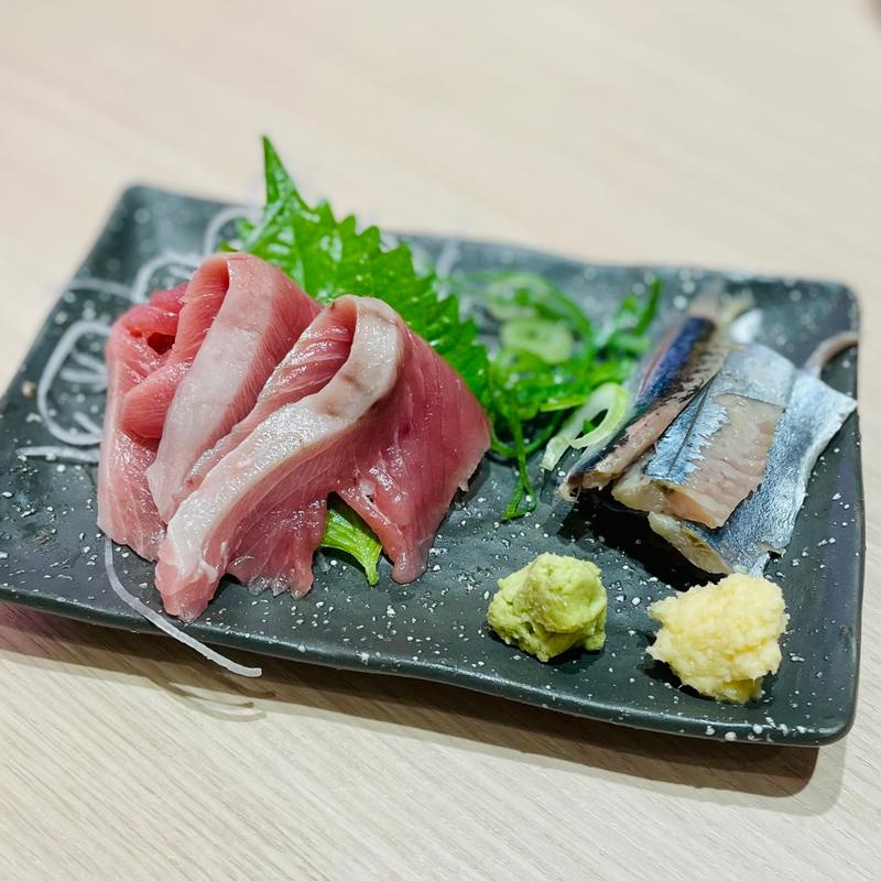 秋の2点盛り(すし松 エキア プレミエ 和光市駅店)