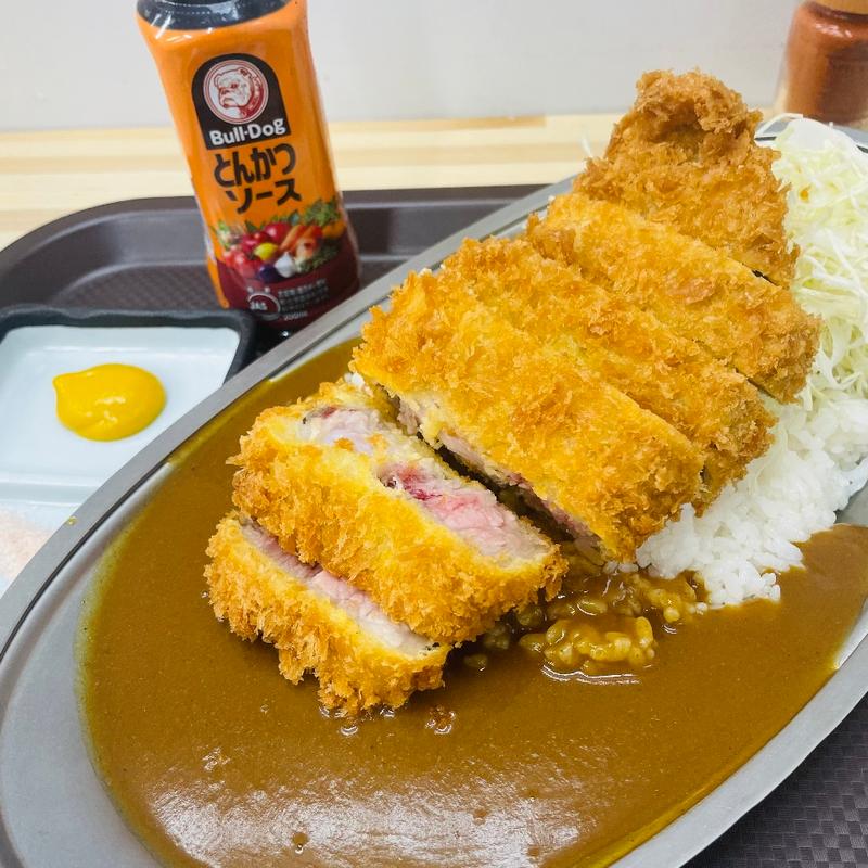 カツカレー(肉とカレーのお店 マイティ亀戸店)