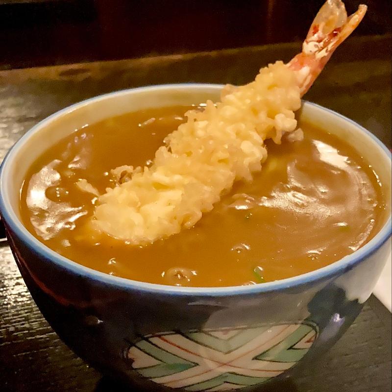 海老天カレーうどん(加門 )