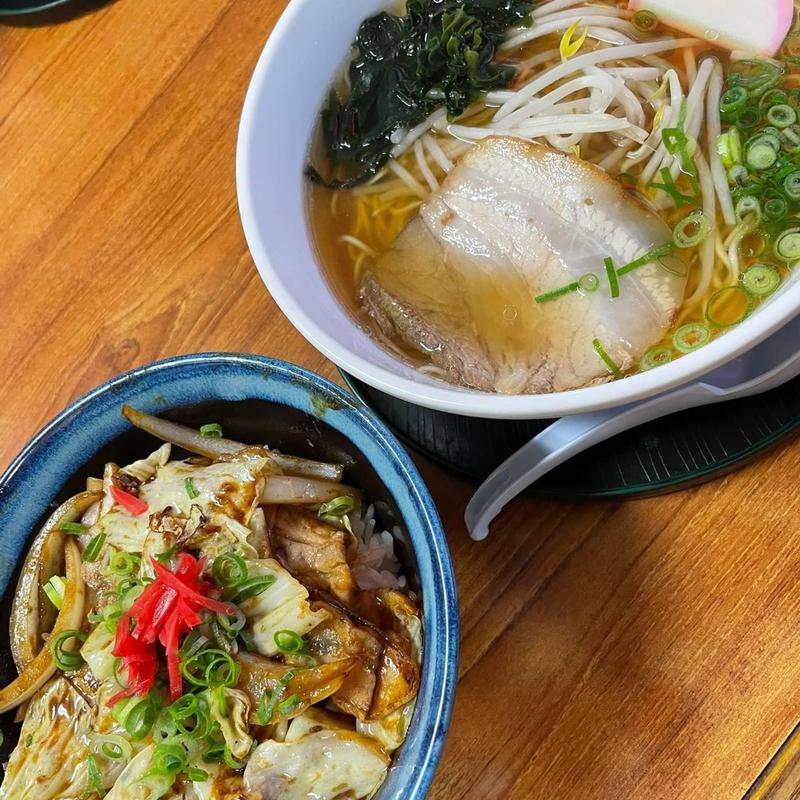 特特セット(かるもラーメン)