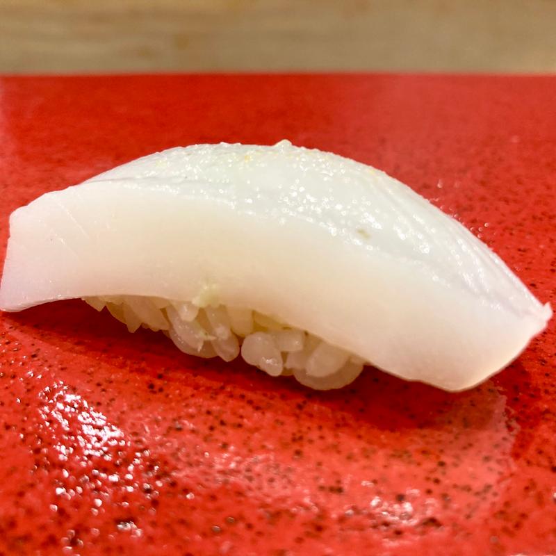 紋甲烏賊(コース料理)(鮨 天ぷら 祇園いわい)