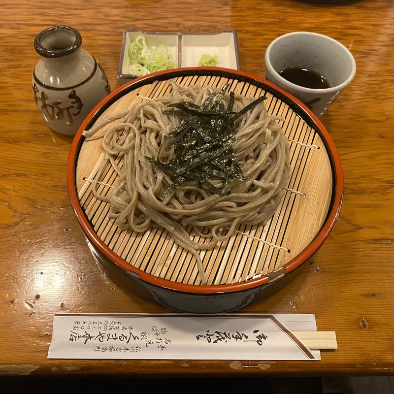 ざるそば(くるまや本店 （くるまやほんてん）)