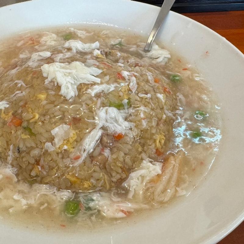 蟹あんかけ炒飯(福源　久山店)