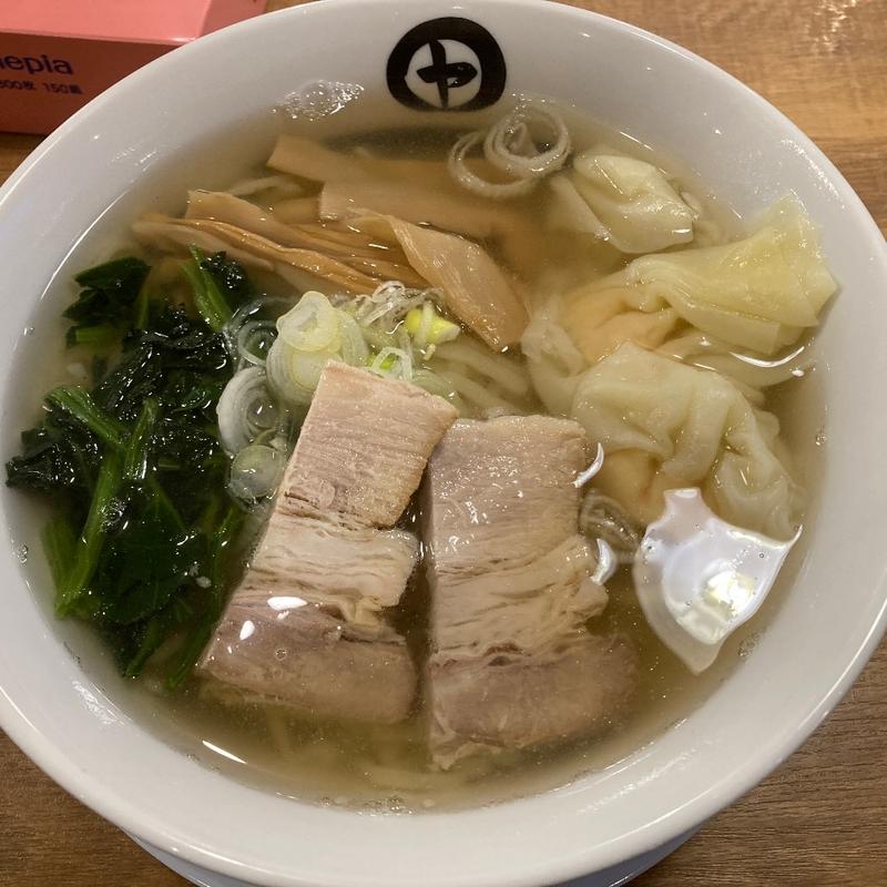 金のえびわんたんそば(伊藤商店　仙台朝市店)