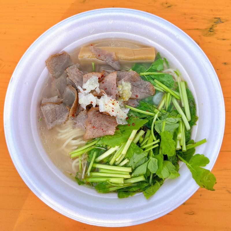 特製ねぎダレ！牛タン塩中華そば2023(東京ラーメンフェスタ)(仙臺 くろく)