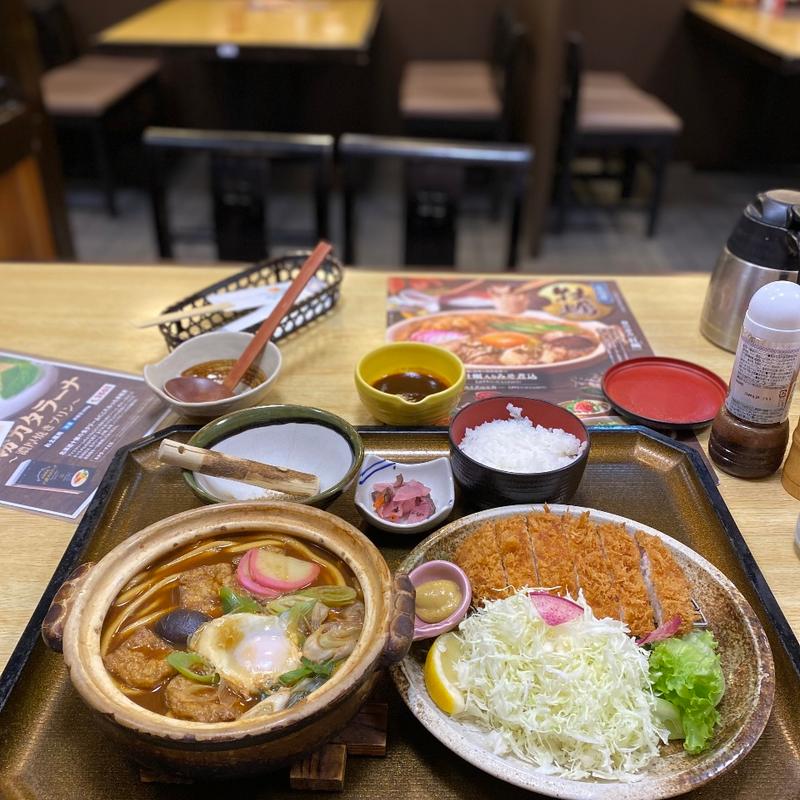 味噌煮込とんかつセット(サガミ 亀山店 )