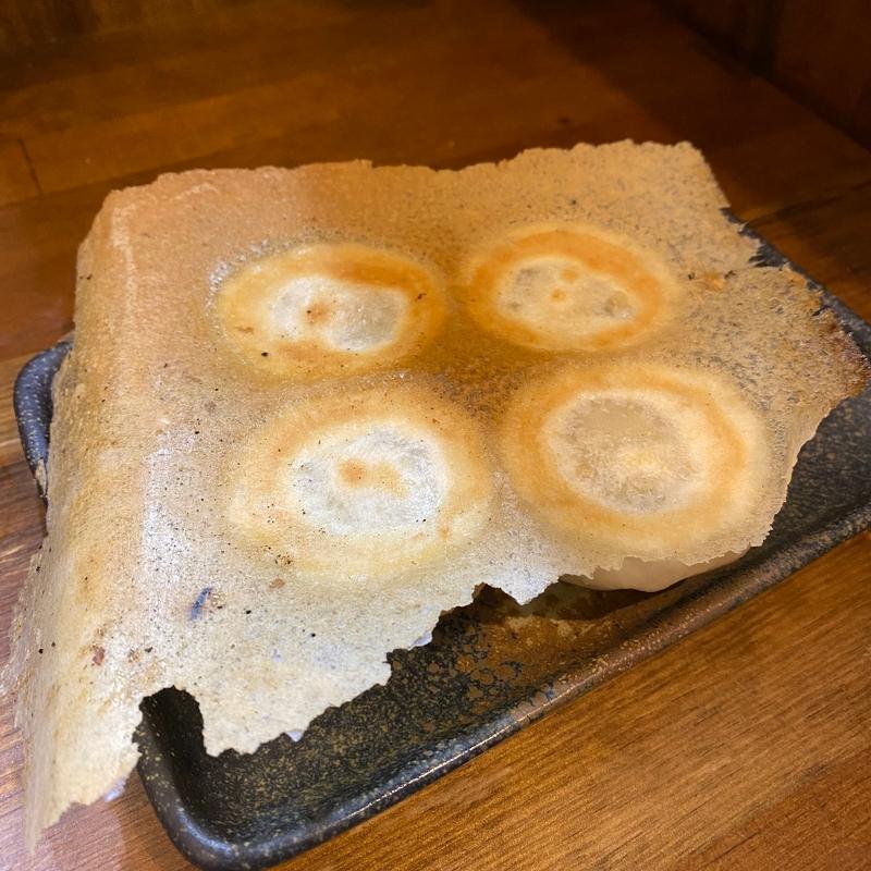 肉汁モチモチ焼き餃子(大衆酒場みつ星餃子 七日町店)