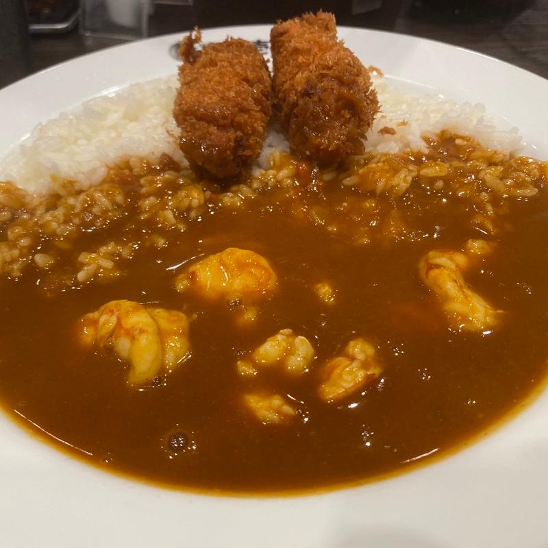 THE 海老カレー(CoCo壱番屋 博多区中洲店 （ココイチバンヤ）)