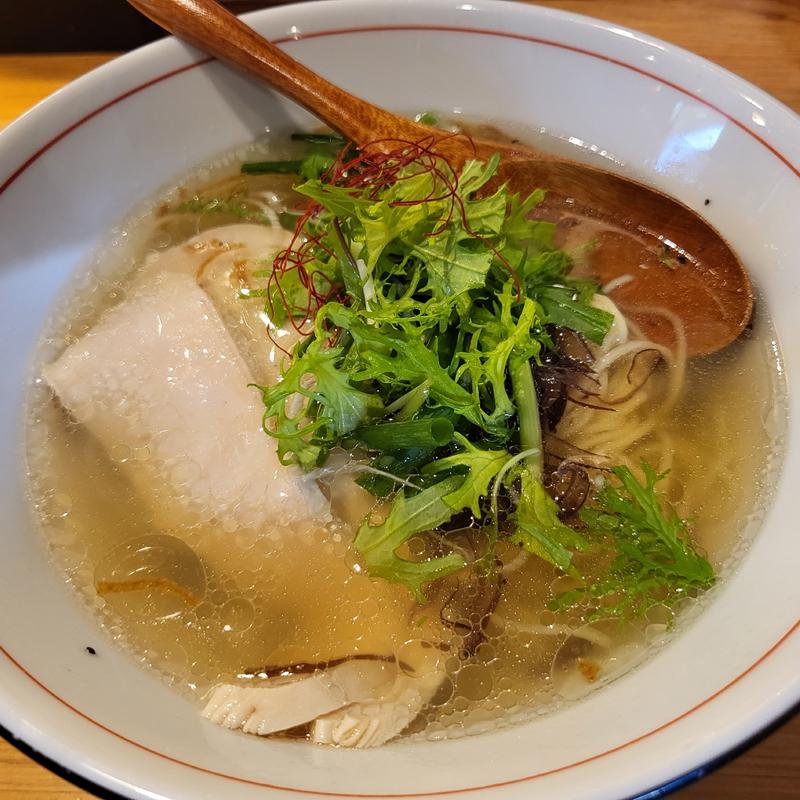 鯛出汁塩らーめん(日本料理 下元 （ニホンリョウリ シモモト）)