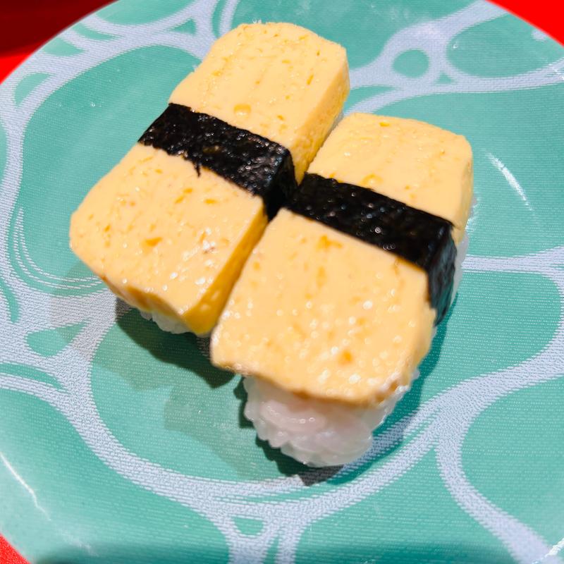 玉子(まわらない回転寿司 きんが)