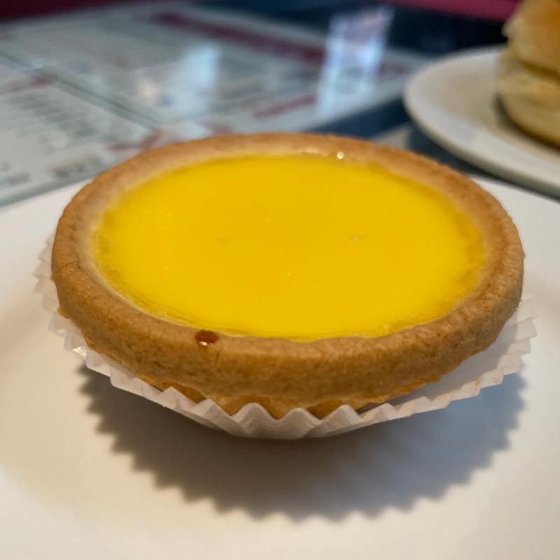 エッグタルト(香港贊記茶餐廳飯田橋店(ホンコンチャンキチャチャンテン))