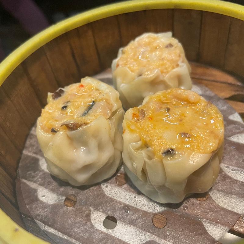 パクチー牛肉シューマイ(香港贊記茶餐廳飯田橋店(ホンコンチャンキチャチャンテン))