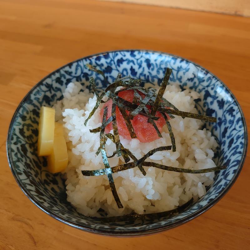 めんたいご飯(らーめん大雅)