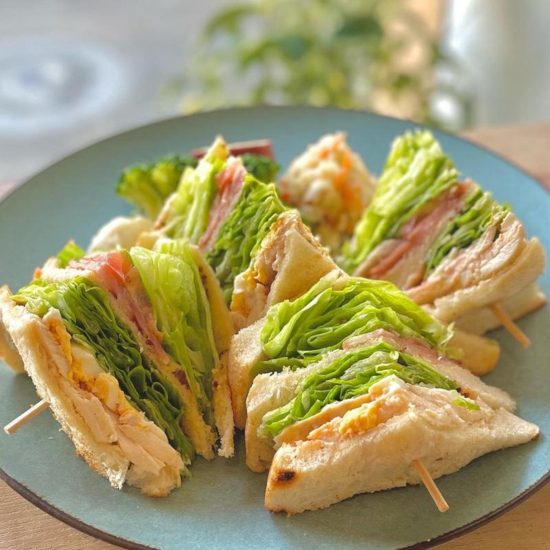 発酵クラブハウスサンド(cafe香乃や)