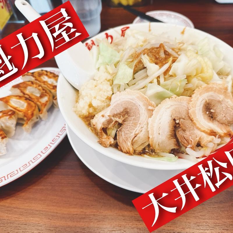 にんにく背脂醤油ラーメン(からやま 大井松田店)