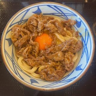 牛すき釜玉(丸亀製麺 亀岡店 )