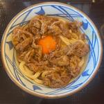 牛すき釜玉(丸亀製麺 亀岡店 )