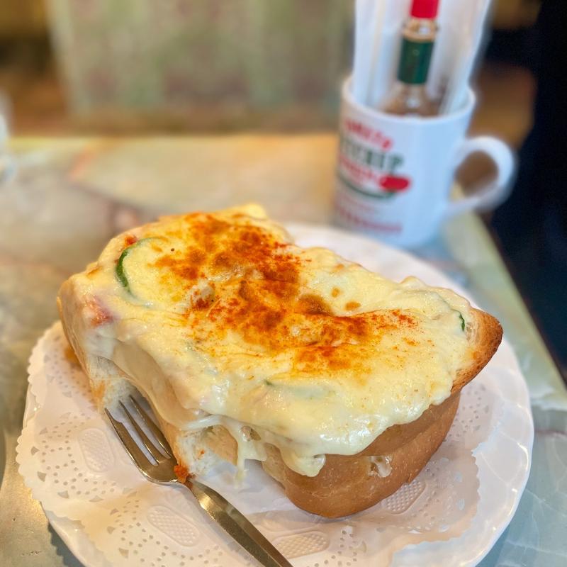 ピザトースト(珈琲王城)