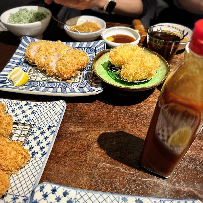 かにクリームコロッケ(かつ吉 渋谷店 （カツキチ）)