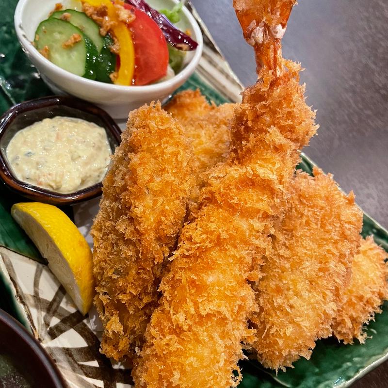 ミックスフライ定食(和食 壱まる 清瀬)