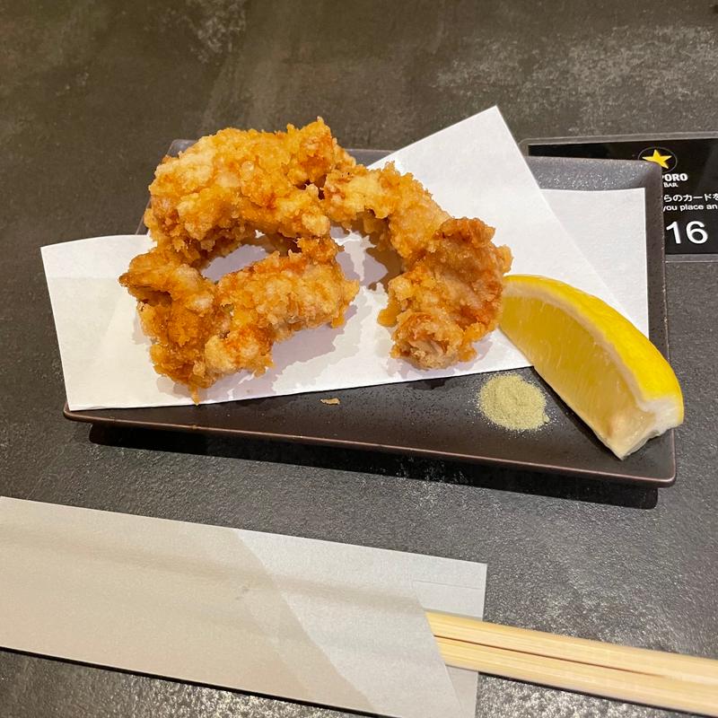 ザンギ(サッポロ生ビール黒ラベルTHE BAR)