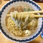 焼きさばと小豆島いりこ白湯(らーめんセンター トミオ)