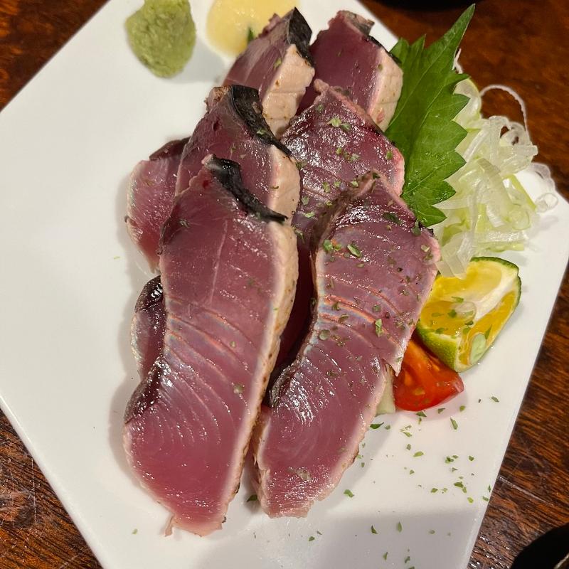 カツオのたたき(串屋とんます )