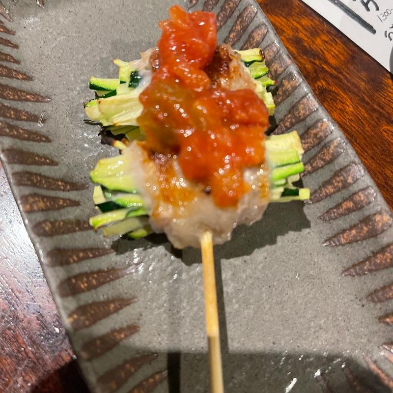 豚巻きズッキーニ(串屋とんます )
