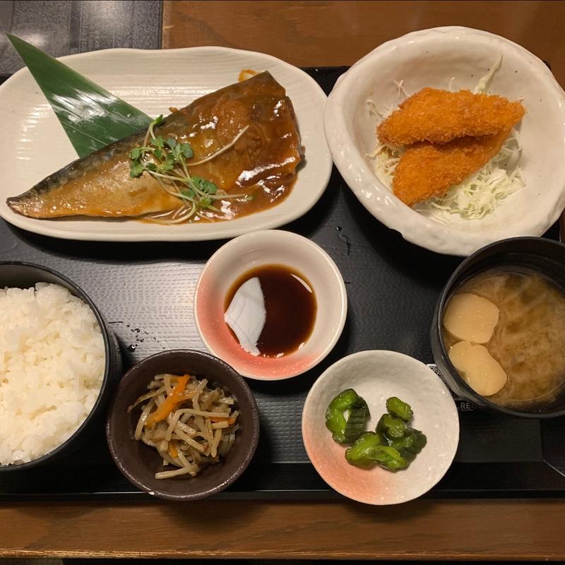 鯖みそ定食(個室完備 海鮮居酒屋 はなの舞 稲毛駅前店)