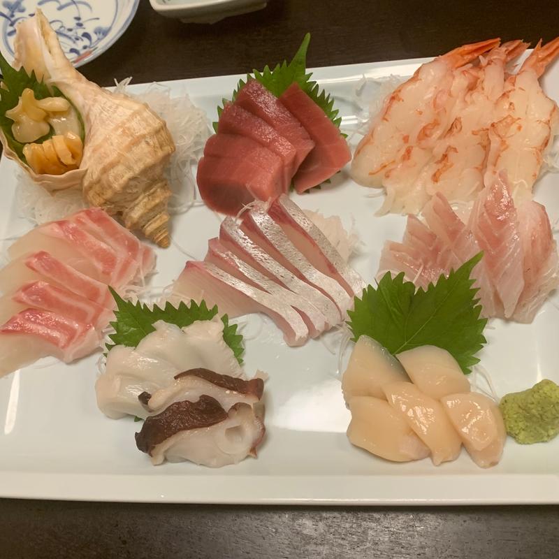 刺身盛合せ(魚の旨い居酒屋 忠助 稲毛店)
