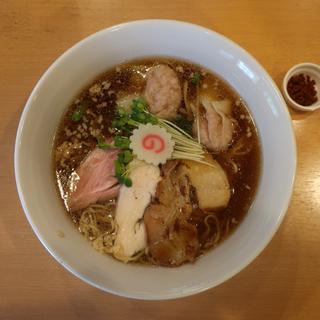 醤油ワンタン麺(麺屋木ノ下)
