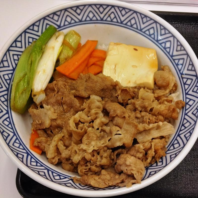 牛すき丼(吉野家 仙台イービーンズ店 )